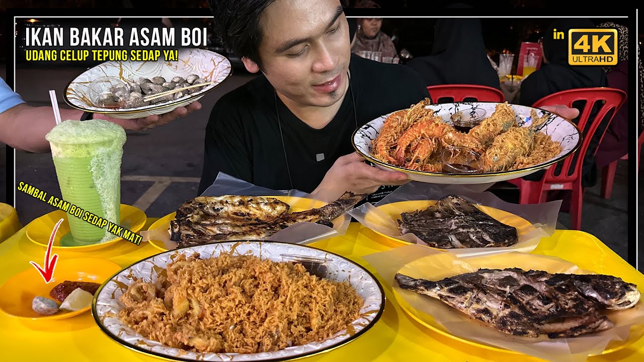 TERJAH ke port famous MAKAN IKAN BAKAR (IKAN BAKAR ASAM BOI BANGI)
