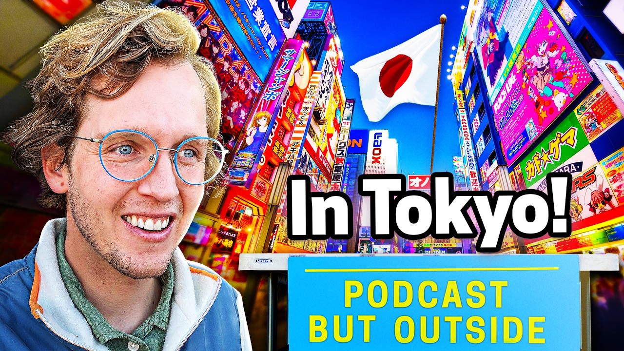 Podcasting on the Streets of TOKYO, JAPAN!