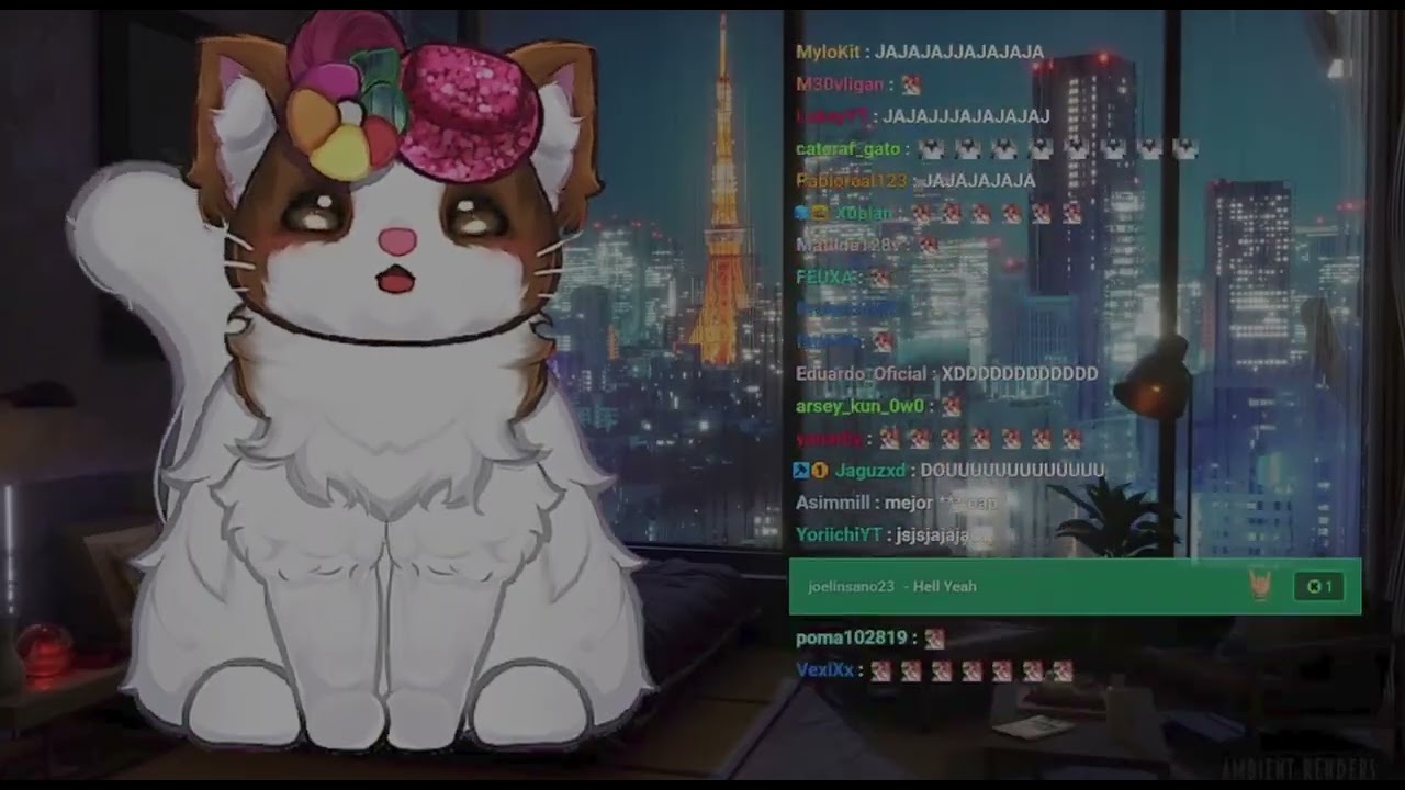 Cap vtuber y Wendy hablando  (que bonita relación) 