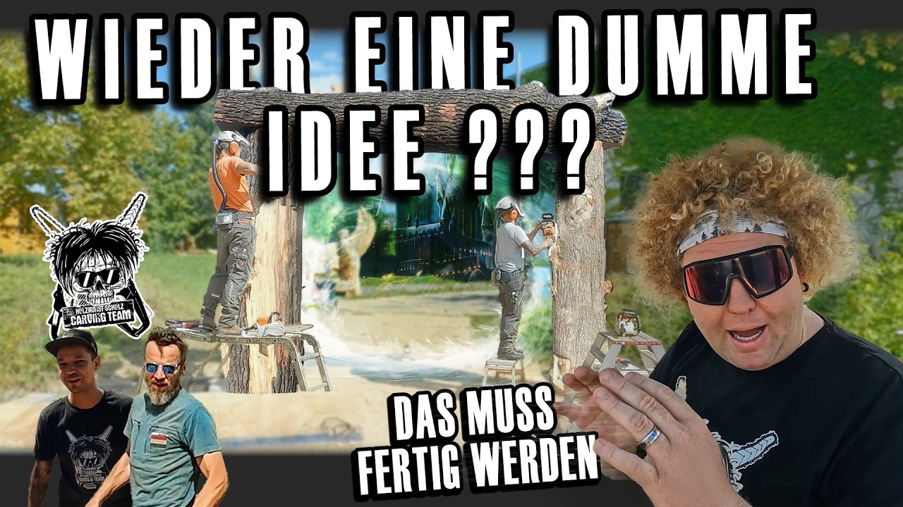 Das Portal zur Welt von Holzkunst Scholz | Dave und Norbert geben alles