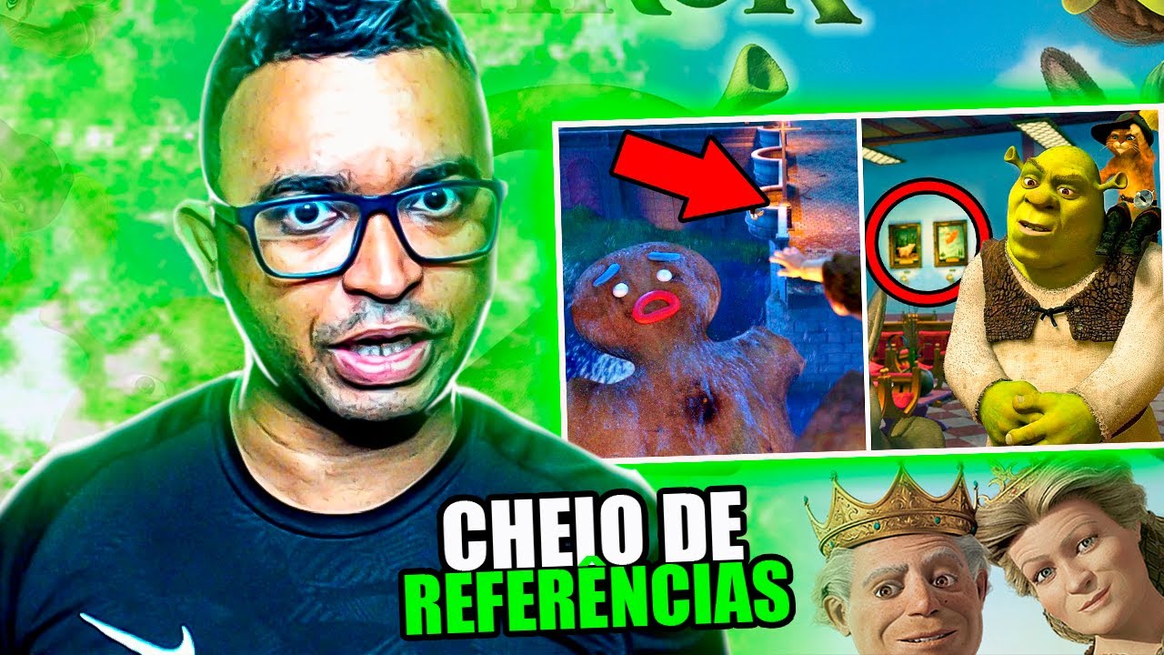 REACT | 77 DETALHES que você PERDEU em SHREK 2 (DreamWorks) 🎬 - Sessão Nerd