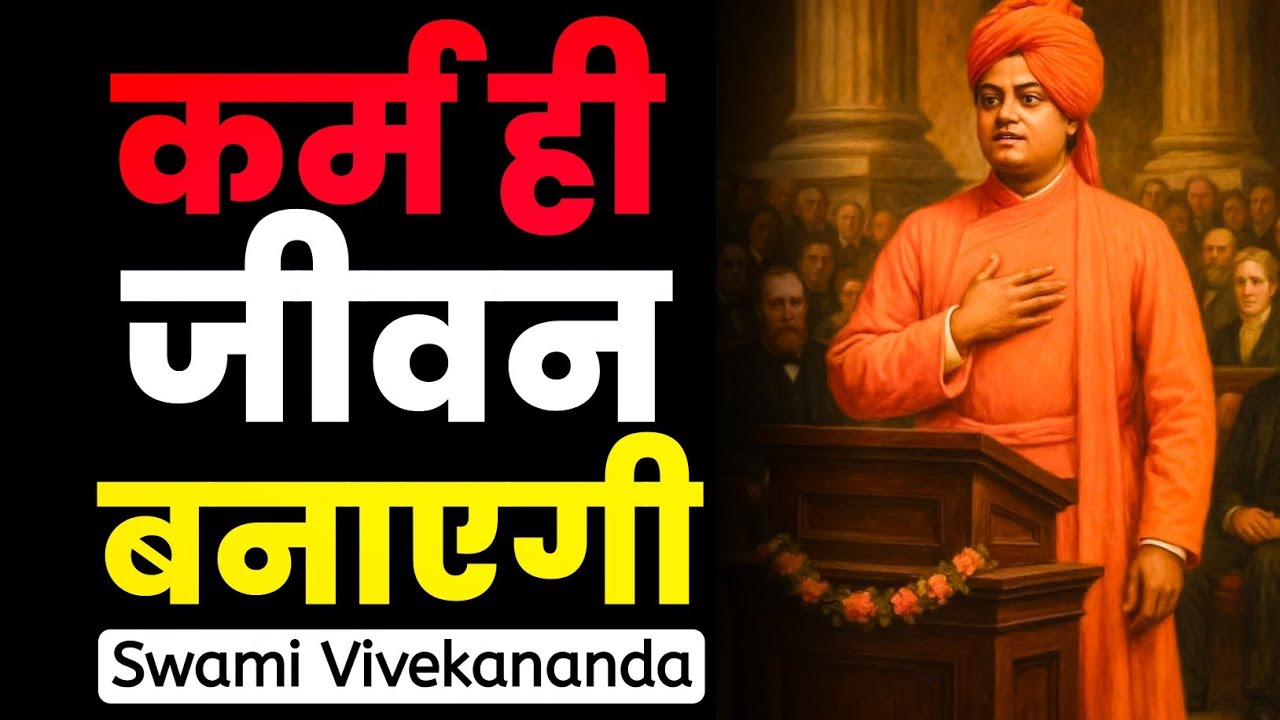 कर्म ही जीवन बनाएगी | Swami Vivekananda Motivational Speech | Motivation in Hindi
