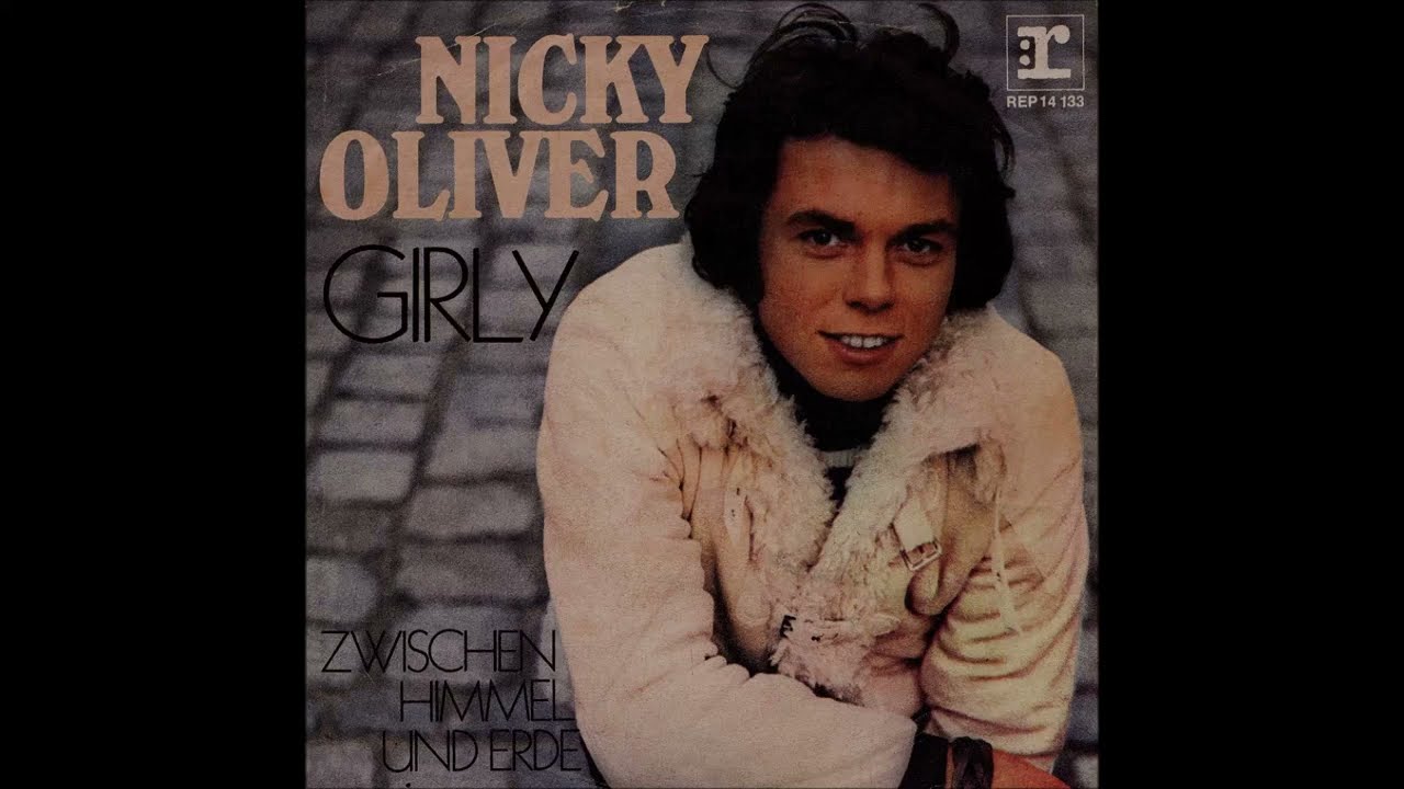 NICKY OLIVER - ZWISCHEN HIMMEL UND ERDE (aus dem Jahr 1971) Rare Austrosingle!!!