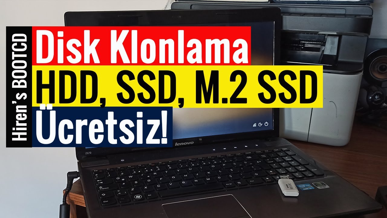 Disk Klonlama | HDD (Harddisk), SSD, M.2 SSD | Ücretsiz!