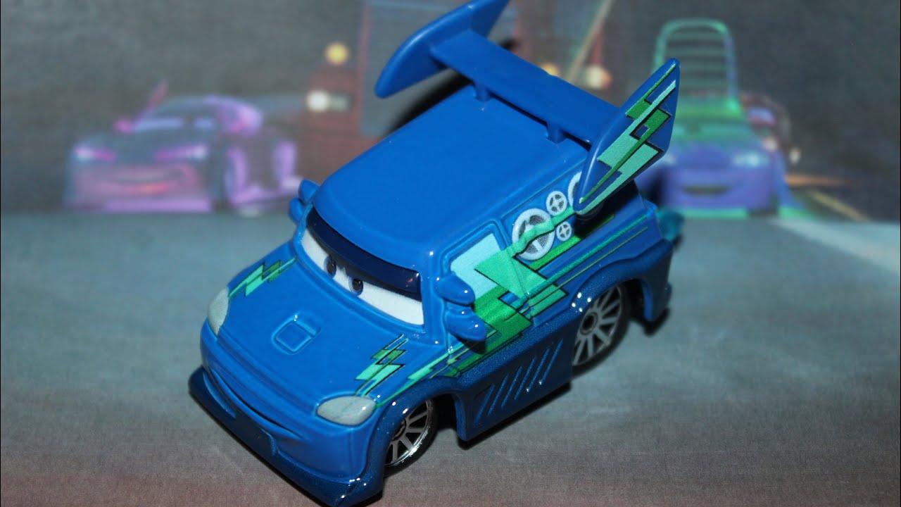 Mattel Disney Cars DJ with Flames (Thailand Variant) 2024 Tuners Delinquent Road Hazards