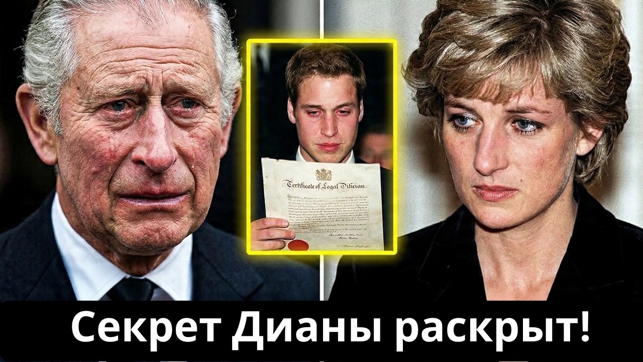 Король Чарльз не сдержал слёз — королевские архивы раскрыли настоящую волю принцессы Дианы!