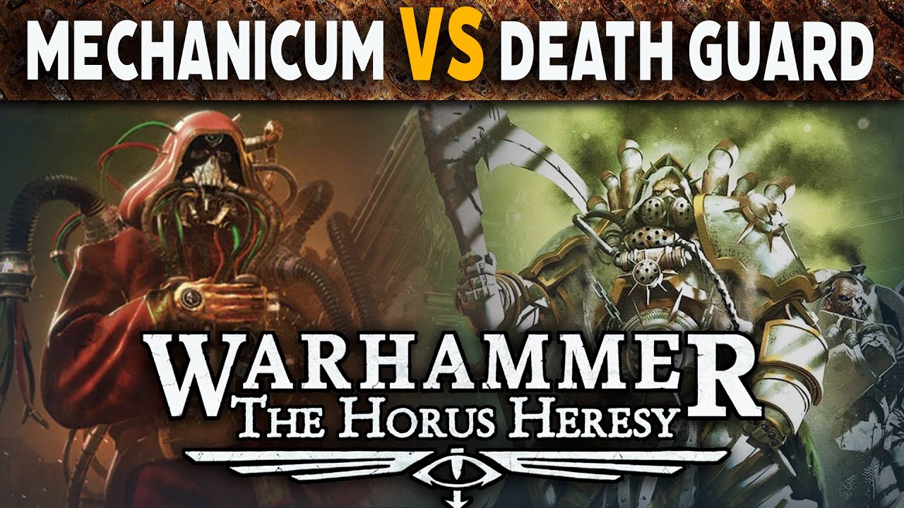 Mechanicum vs Death Guard - Warhammer Horus Heresy 3rd Edition Battle Report