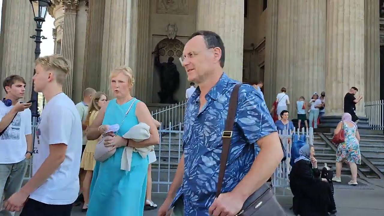Kazan Cathedral. Saint Petersburg. This is Russia!