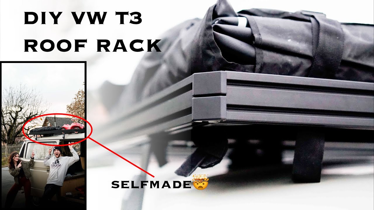DIY Roof Rack VW T3 | Alu Profile Van Roof Rack