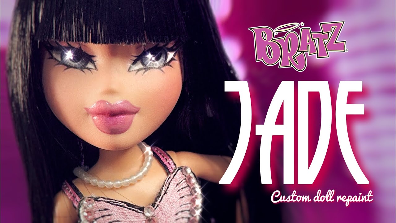 Давайте перекрасим мою куклу Alwayz Bratz Jade - Dolls of Amber