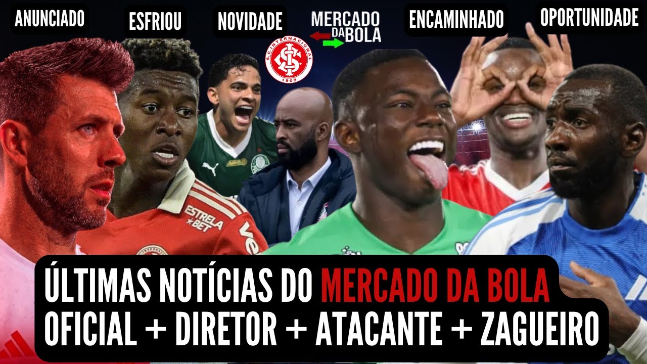 🚨NOT&Iacute;CIAS DO INTER HOJE💣BOMBA💣NEGOCIA&Ccedil;&Atilde;O CONFIRMADA | CONTRATA&Ccedil;&Atilde;O | ATACANTE ENCAMINHADO💣SA&Iacute;DA🚨