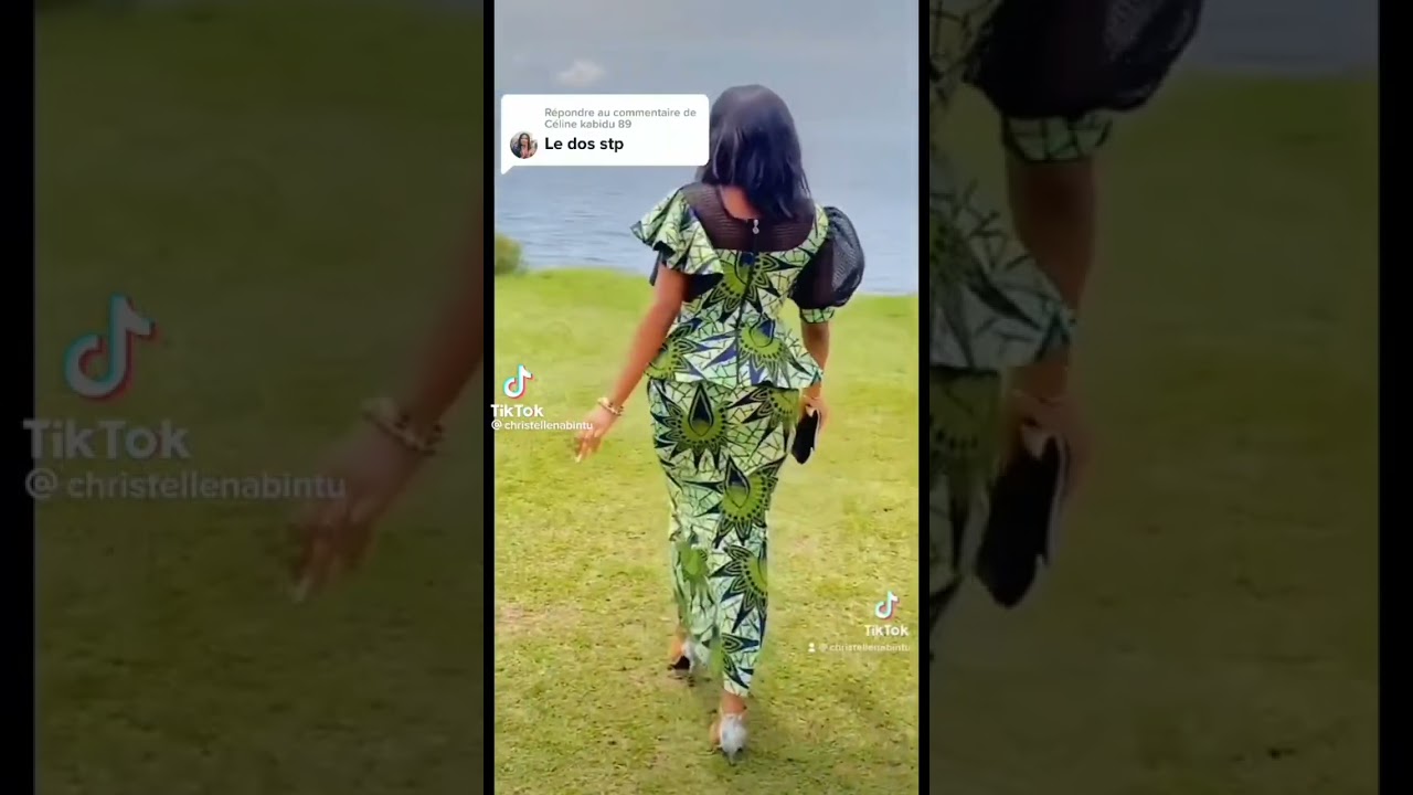 Mod&egrave;le en pagne africaine pour femme -#pagne2023