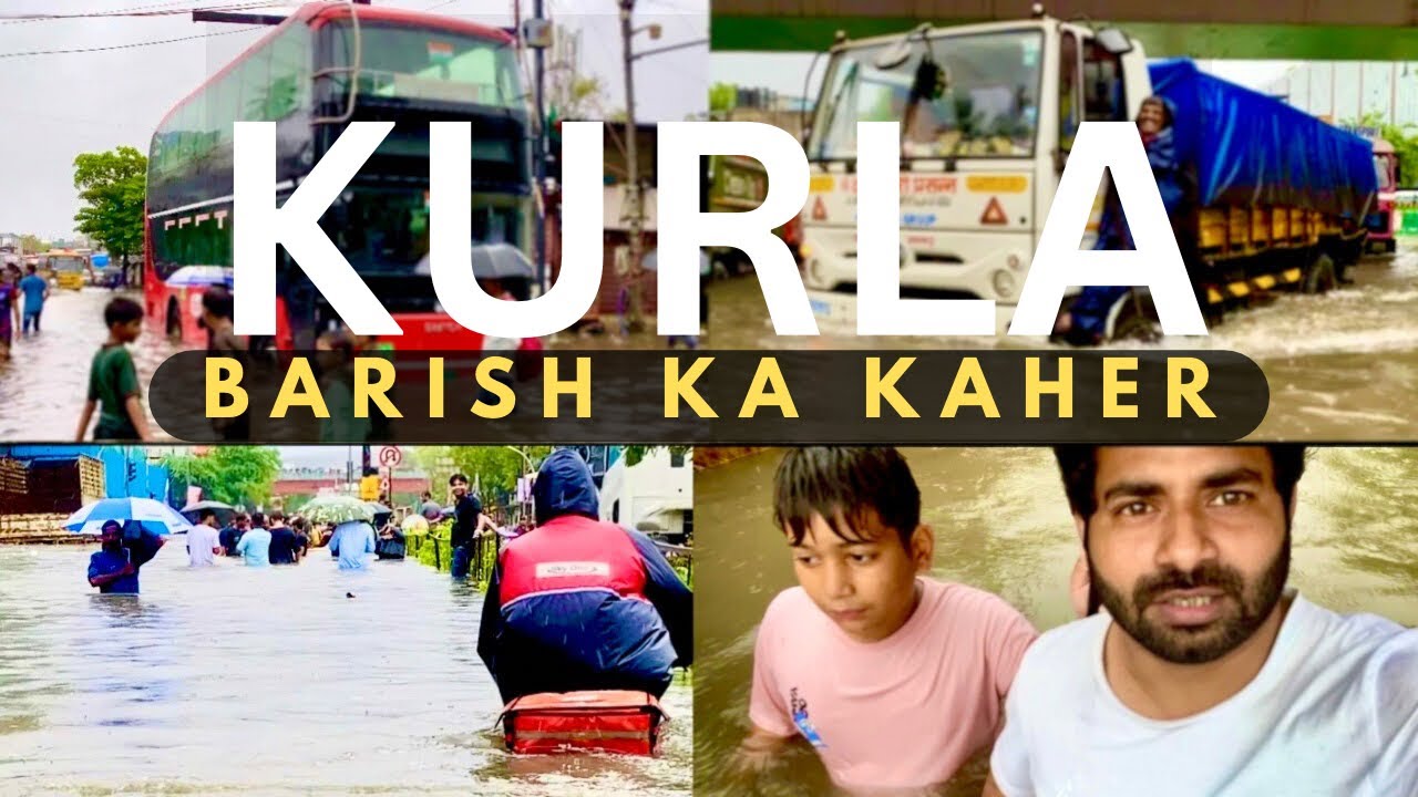 Mumbai's Epic Flooding: Kurla LBS Marg Underwater Again | @Mrhrk97 