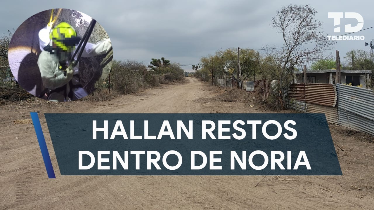 Localizan restos humanos dentro de una noria en Salinas Victoria, NL