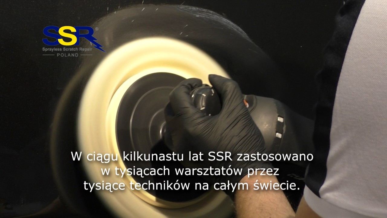 Usuwanie rys systemem SSR  SPRAYLESS SCRATCH REPAIR (bez malowania)