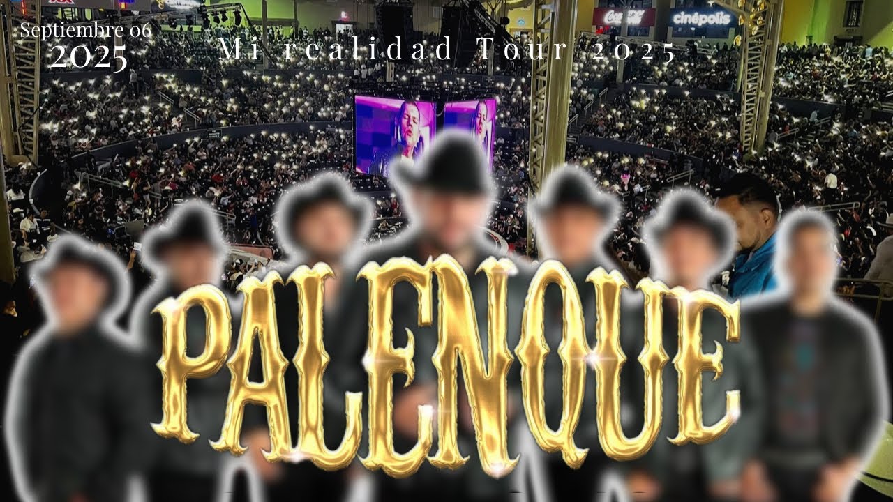 ASI SE VIVIÓ “MI REALIDAD TOUR”😱🎉🎤/ PALENQUE 2025🎠