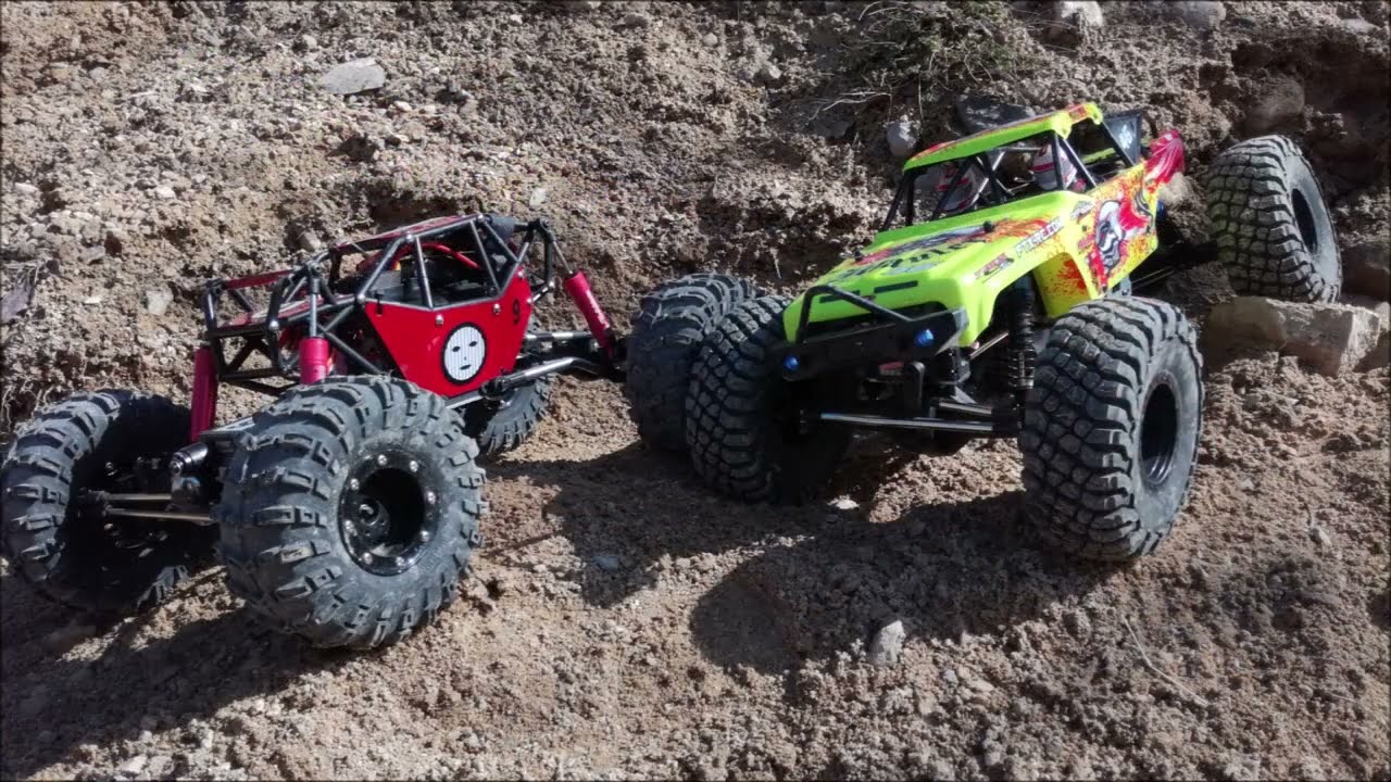 RC Crawlers 1/10 : FX Mauler vs GMade R1