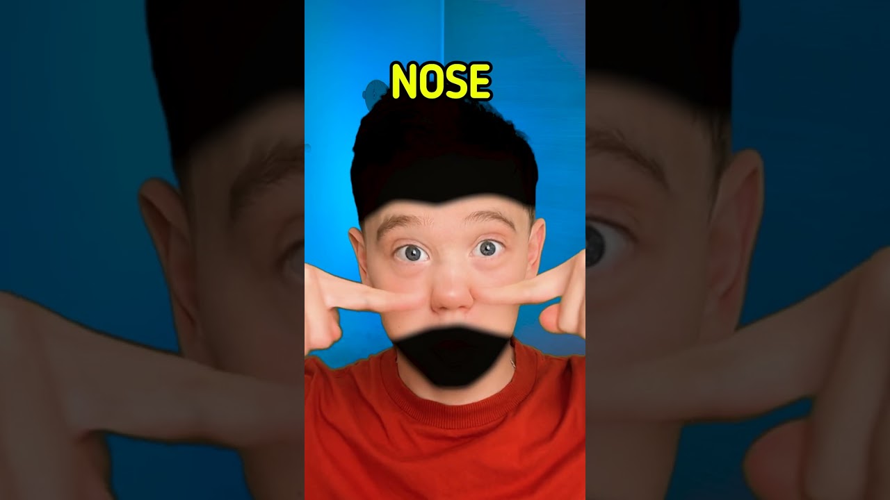 Learn FACE PARTS While Having FUN Together 😀 #shorts #learn