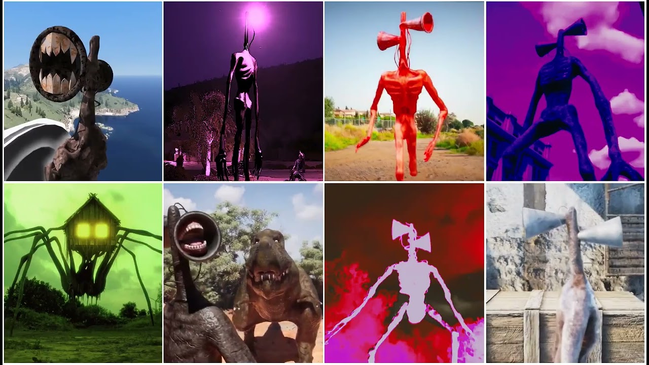 Mix - Siren Head New Coffin DanceMeme Song Cover #sirenheadcoffindance#coffindance #sirenhead 