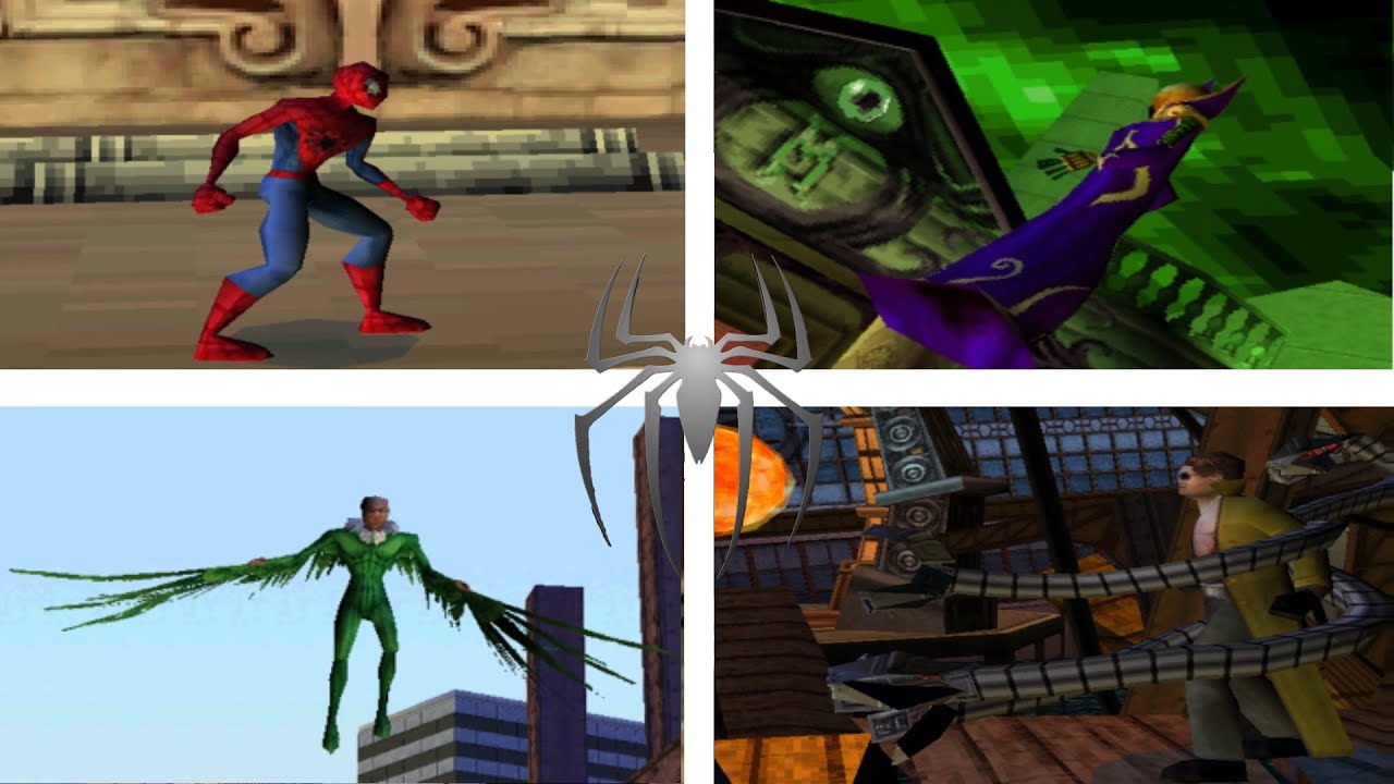 Spider-Man 2 (DS) All Boss Fights & Ending
