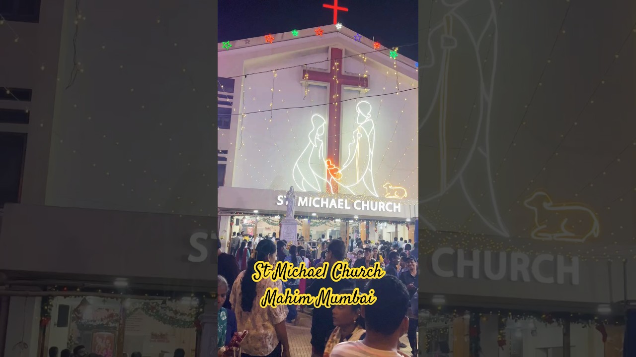 St Michael Church Mahim Mumbai on Christmas 2024