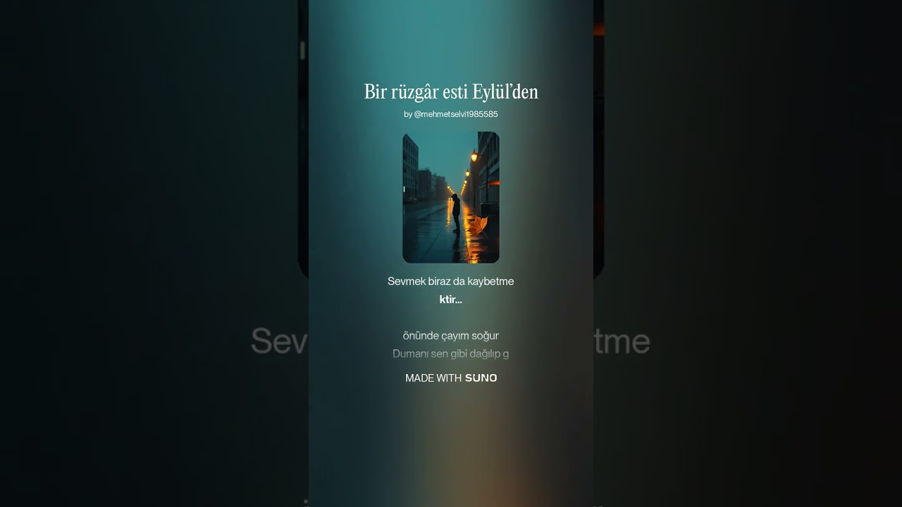 Eylül Düştü Gözlerime (Yılın Şarkısı) #Eylül #müzik #sonbahar #trending
