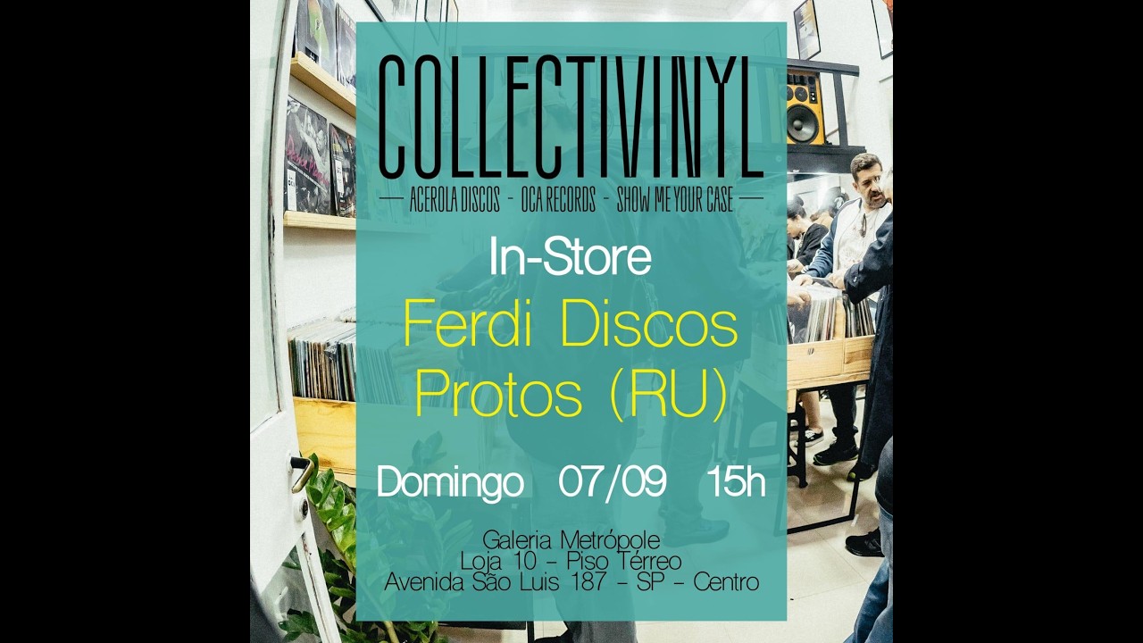 COLLECTIVINYL IN-STORE: FERDI DISCOS 07.09.2025