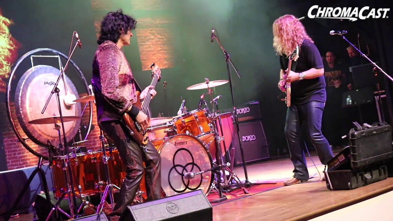 Immigrant Song Live at the 2019 Bonzo Bash | Vinny Appice, Frank Hannon, Phil Soussan