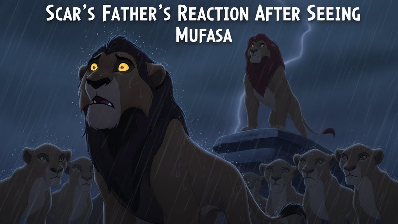 Scar’s Father’s Reaction After Seeing Mufasa.