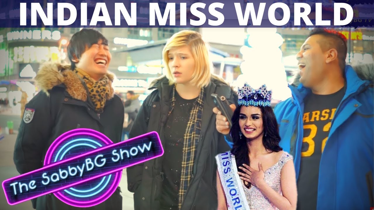 AMERICANS React to MANUSHI CHHILLAR winning Miss World 2017 |  Americans on Manushi Chhillar