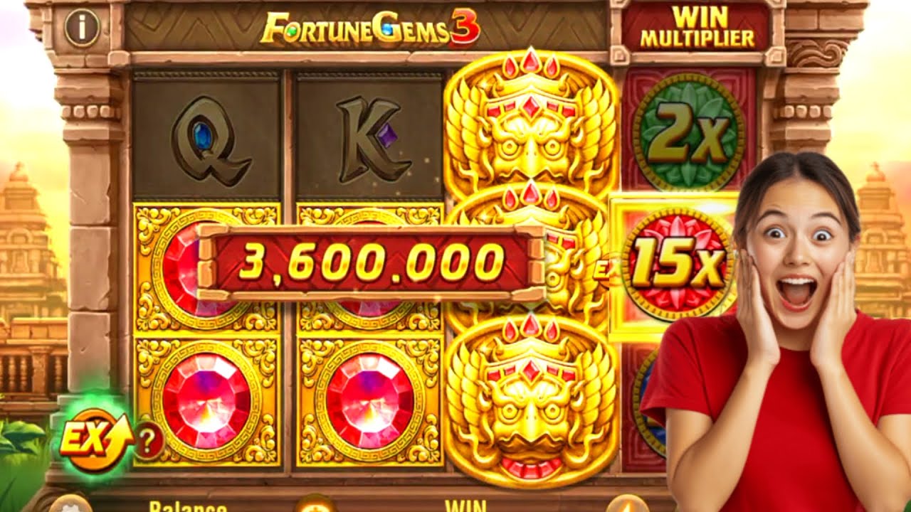 Fortune Gems 3 Best Winning Strategy 🎰 | Big Jackpot Spins |Mega Jackpot Hit