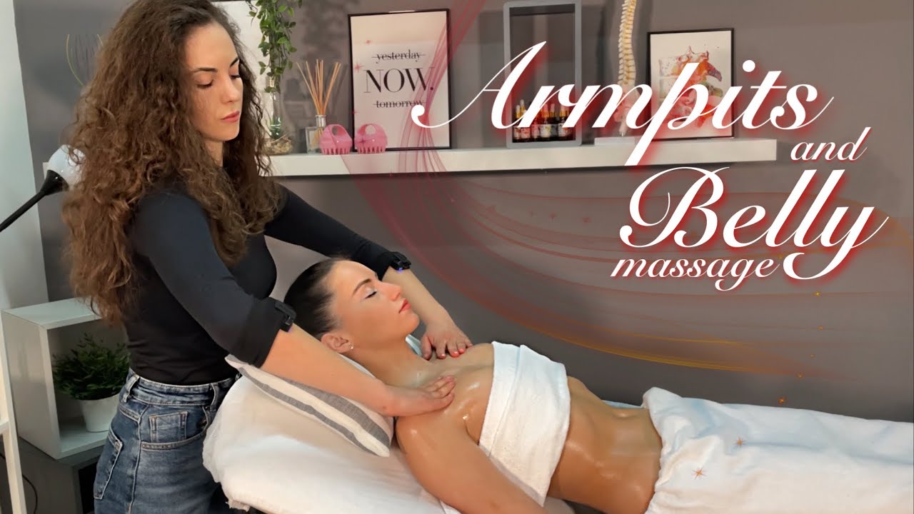 Amazing ASMR Armpit and Belly Massage for Deep Sleep