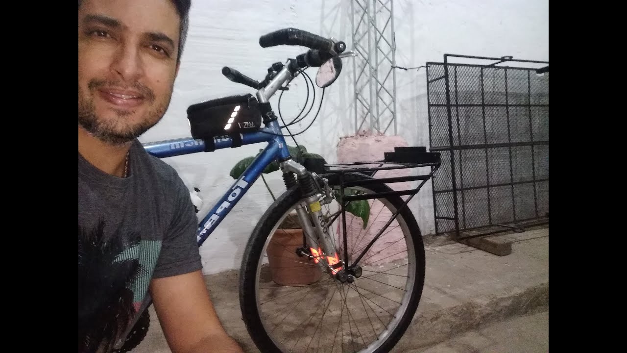 🚲 Porta Equipaje delantero para bicicleta ¿se puede hacer en 🏠?🤔