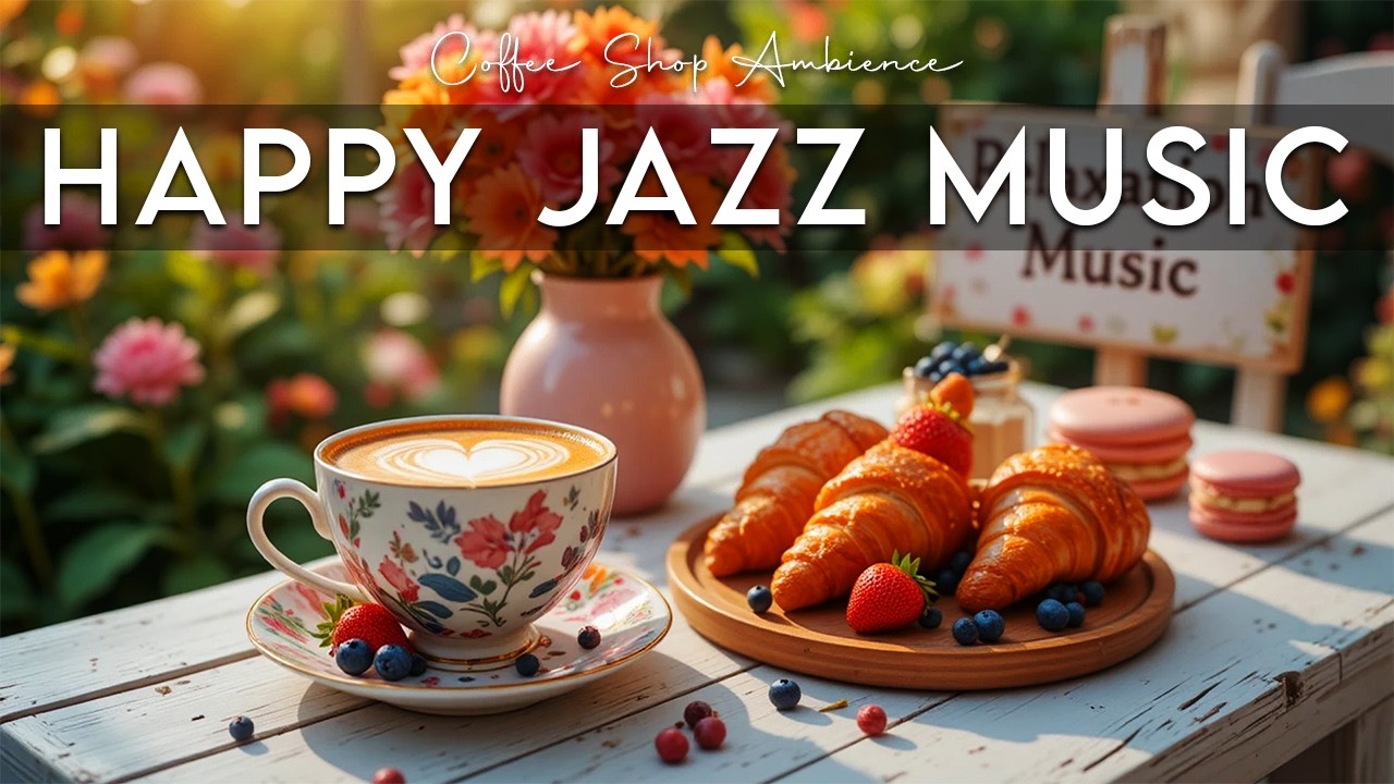 Happy Jazz Music☕ Bossa Nova background for Happy Moods, Stress Relief and Holiday
