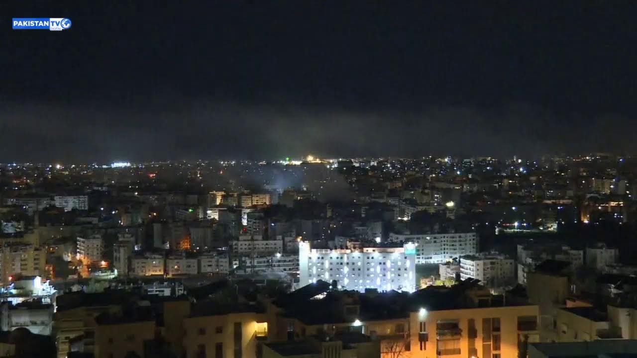 Live scenes from Beirut amidst Israeli strikes