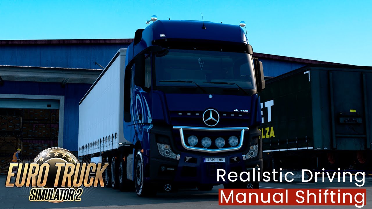 Relaxing Manual Truck Driving | No Commentary ETS2