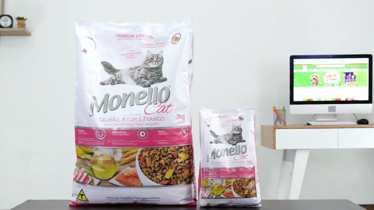 Monello Cat Concentrado sabor Salmón Atún y Pollo para Gatos Adultos | Agrocampo