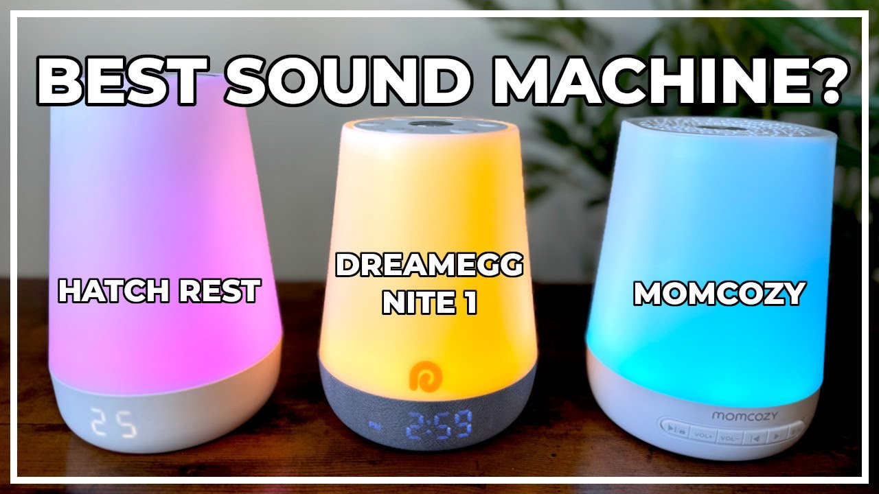 Dreamegg Nite 1 vs. Hatch Rest vs. Momcozy Sound Machine - Which One is Right for You?