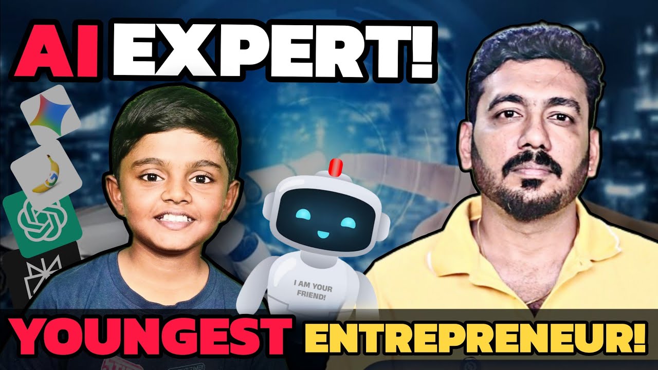 This 6th Standard Boy Built an AI Startup Using ChatGPT 🤯 | India’s Youngest AI Entrepreneur