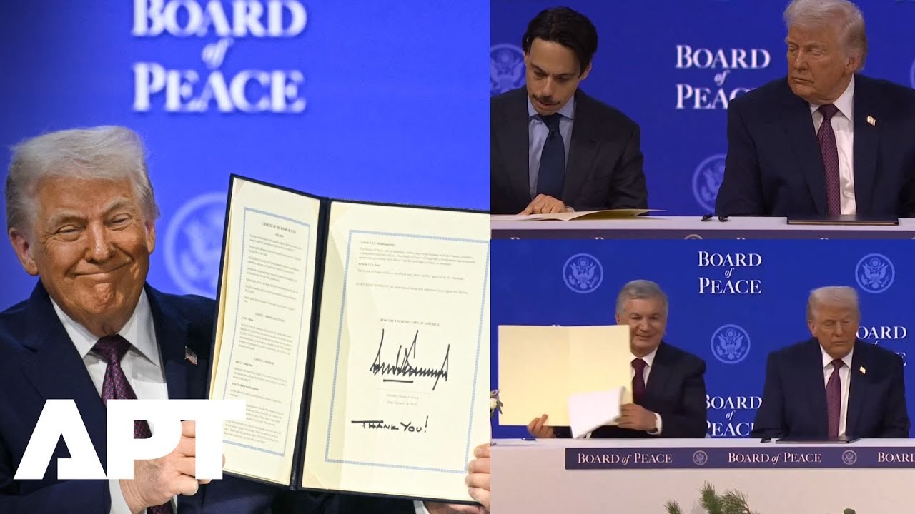 WATCH | Board of Peace Charter Signed by Trump, World Leaders in High-Profile Ceremony | APT