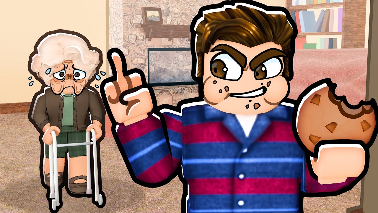 УКРАСЬТЕ ПЕЧЕНЬЕ У БАБУШКИ В ROBLOX