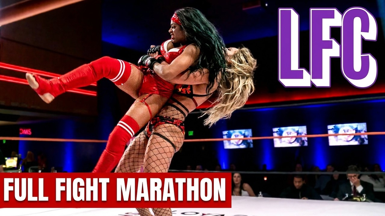 Lingerie Fighting FULL FIGHT MARATHON | Best Of LFC