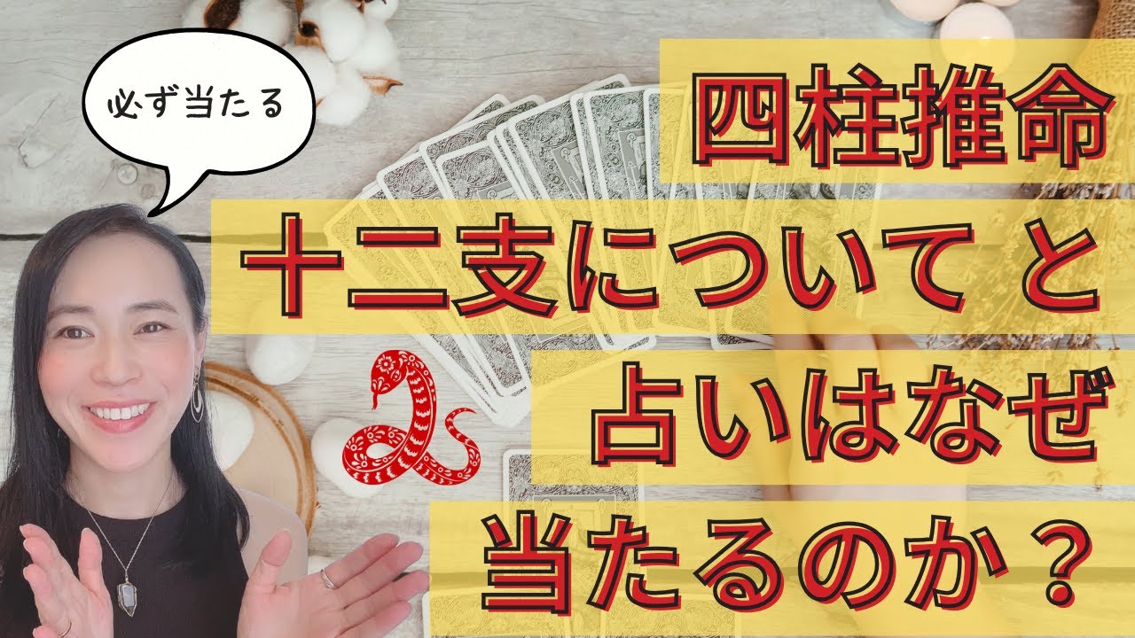 【必ず当たる🎯】占いはなぜ当たるのか？そして四柱推命、十二支について🐒【哲学】