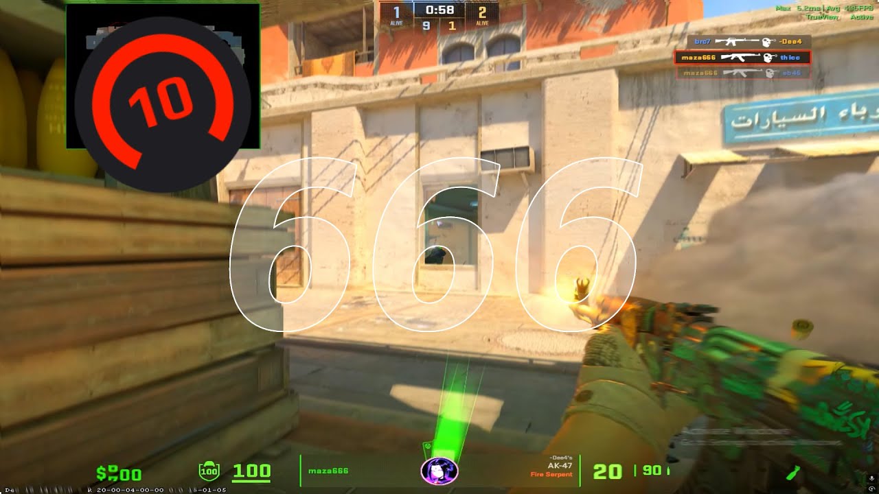 Faceit lvl 10 Highlights | 400 DPI 2.40