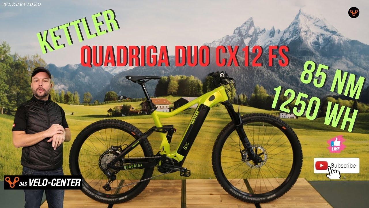 Kettler Quadriga Duo CX 12 FS - Das Velo Center Teil 2