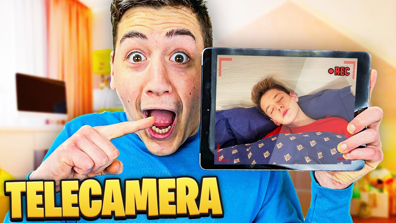 SPIO IL MIO AMICO CAP PER 24 ORE CON UNA TELECAMERA NASCOSTA! 😱 Cap e Kazu