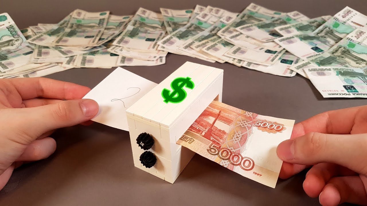 How to make a LEGO Money Printer Machine / MONEY PRINTER