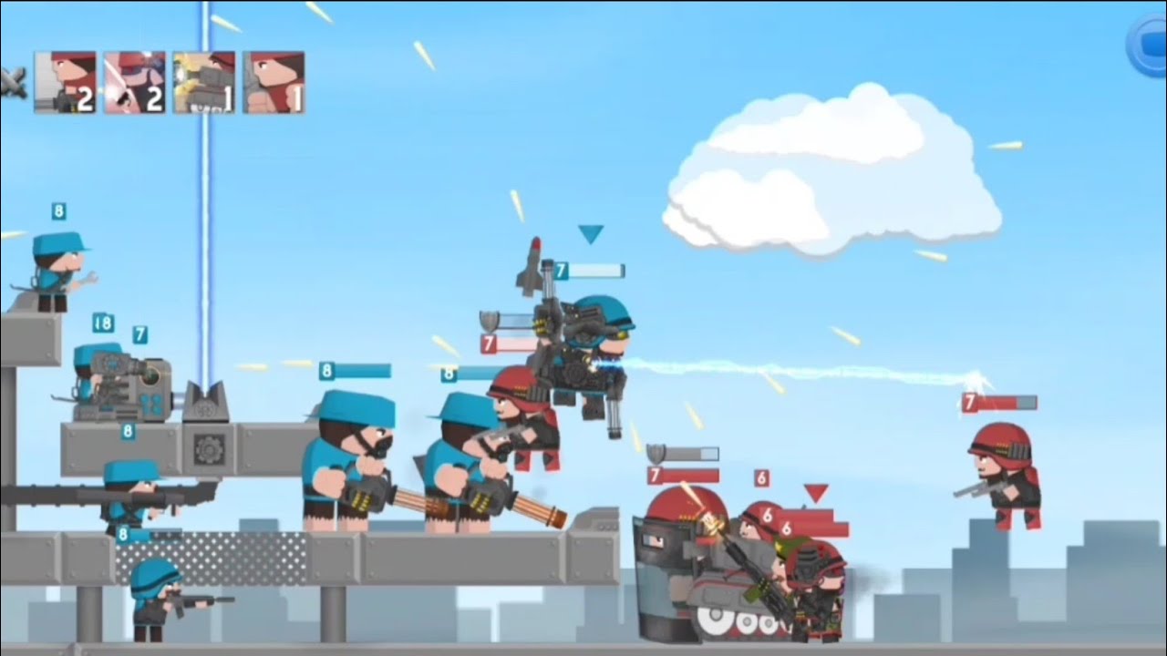 Clone Armies a random attack-defend multiplayer