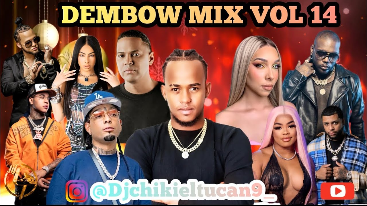 DEMBOW MIX VOL 14 ( MEZCLANDO DJ CHIKI EL TICAN ) #TeamFruta #alofoke #dembow 