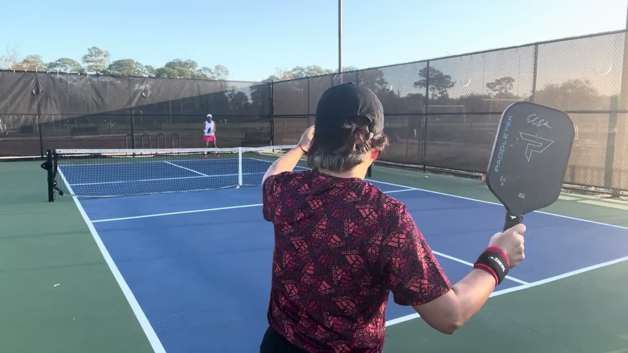 3/7/26-1 Pickleball women singles at Blue Cypress park Jax FL